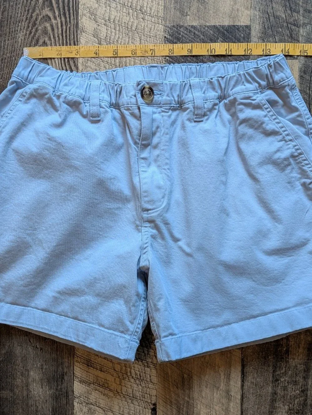 Chubbies Shorts Light Blue Medium Stretch Cotton